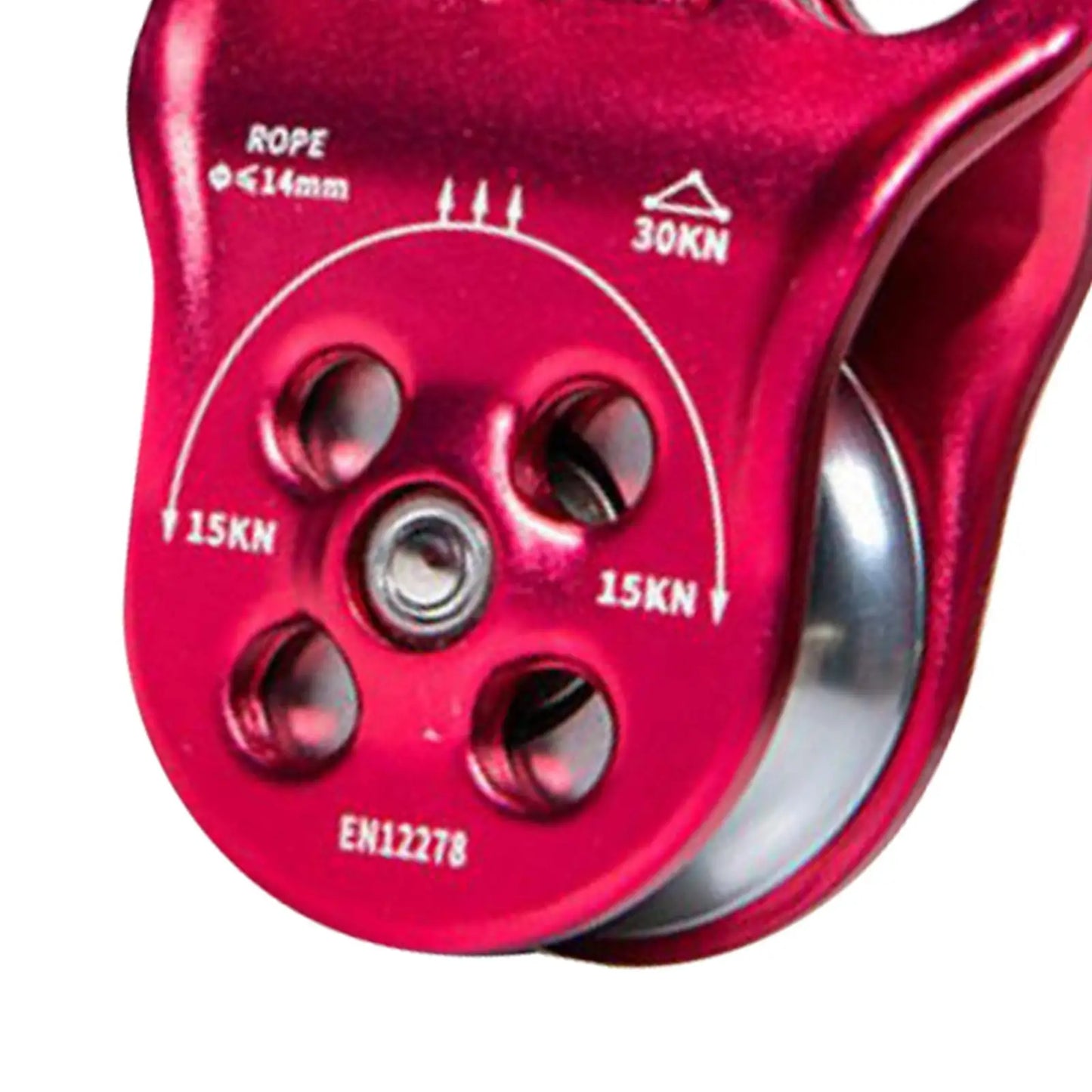 30KN Triple Climbing Hitch Pulley Arborist Tree Rigging Attachment