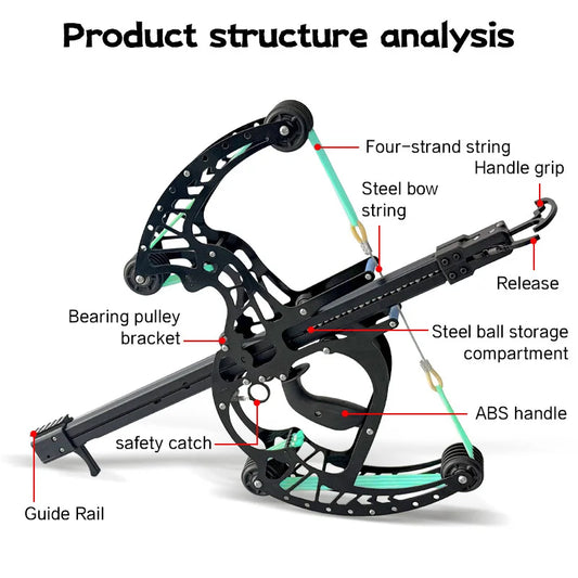 Upgraded All-Metal Composite Bow