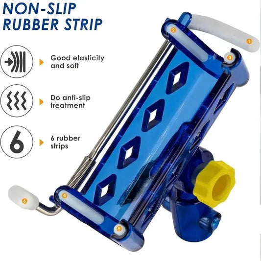 2-Piece Stainless Steel Fishing Rod Holder