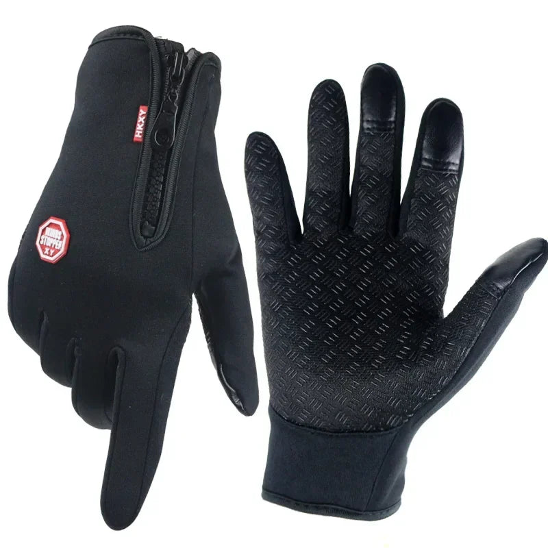 Winter Touchscreen Outdoor Cycling Windproof Non Slip Gloves
