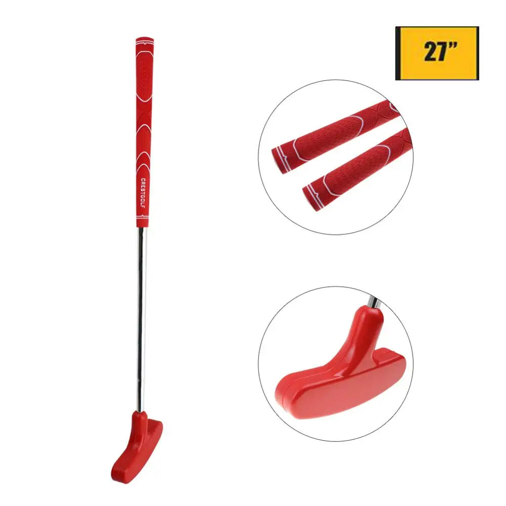 Mini Golf Putters with Rubber Putter Head & Steel Shaft