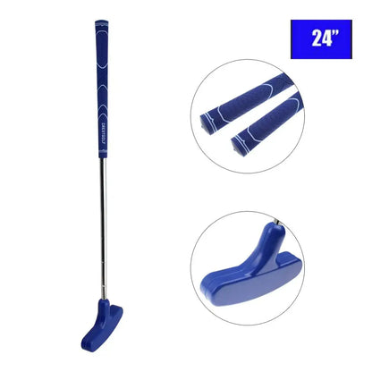 Mini Golf Putters with Rubber Putter Head & Steel Shaft