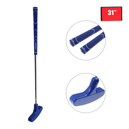 Mini Golf Putters with Rubber Putter Head & Steel Shaft