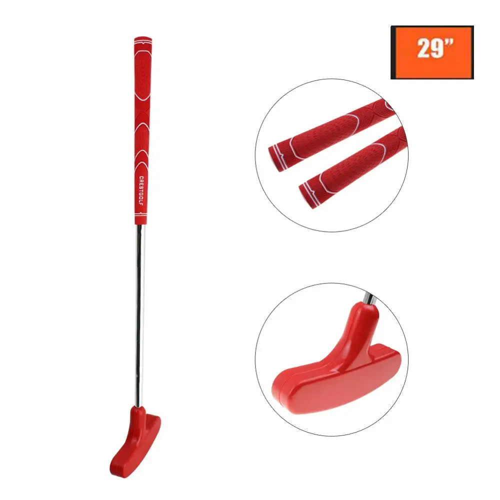 Mini Golf Putters with Rubber Putter Head & Steel Shaft
