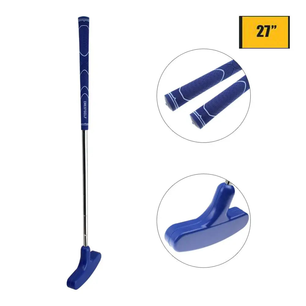 Mini Golf Putters with Rubber Putter Head & Steel Shaft