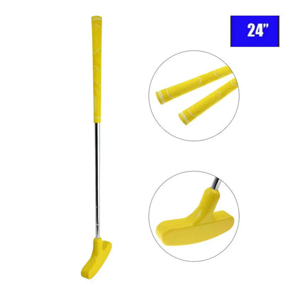 Mini Golf Putters with Rubber Putter Head & Steel Shaft