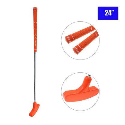 Mini Golf Putters with Rubber Putter Head & Steel Shaft