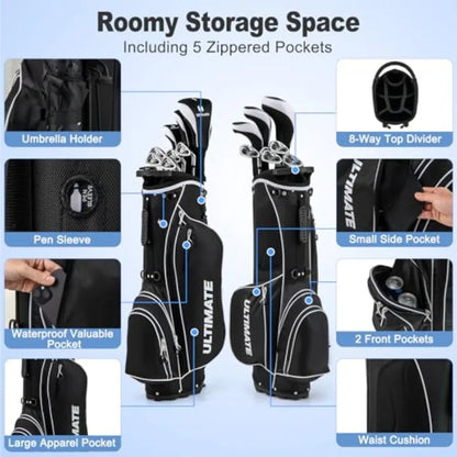 Men's Complete Golf Clubs Set