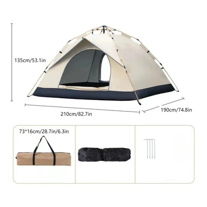 Outdoor Rainproof Automatic Quick-Opening Tent