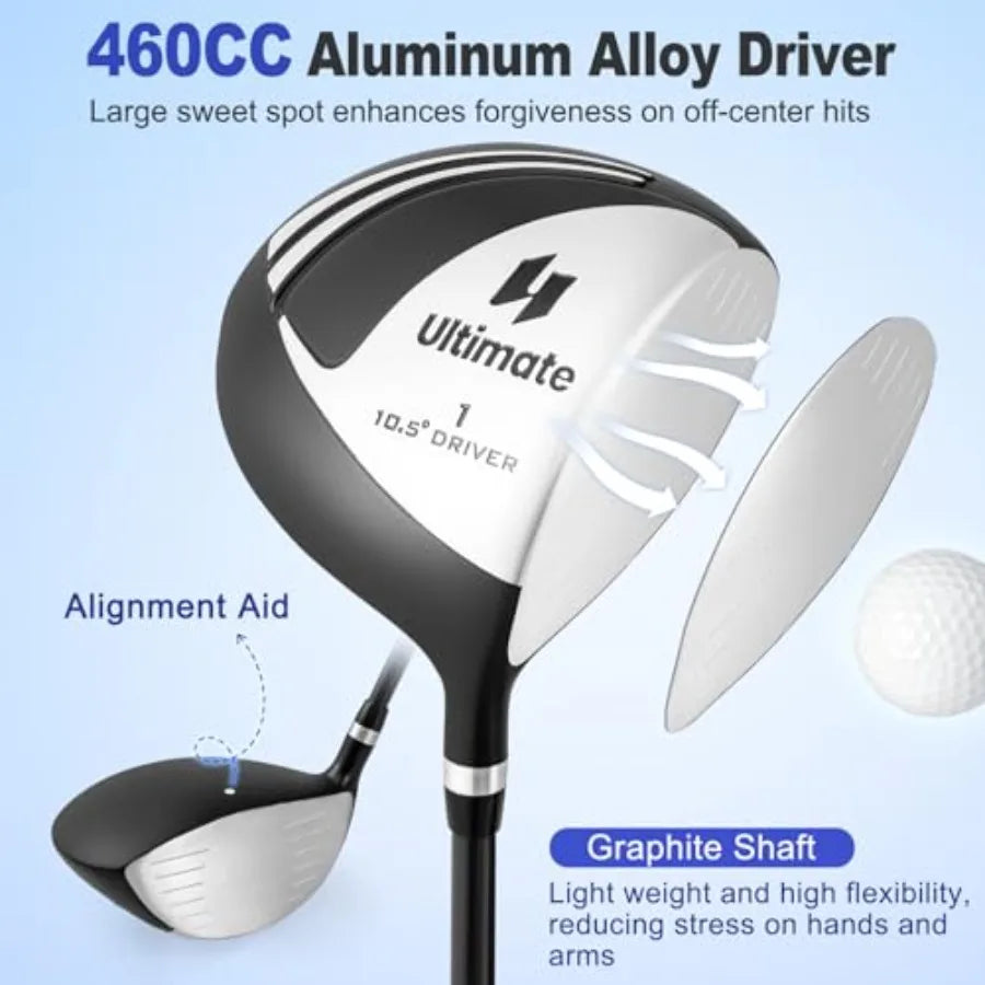 Men's Complete Golf Clubs Set