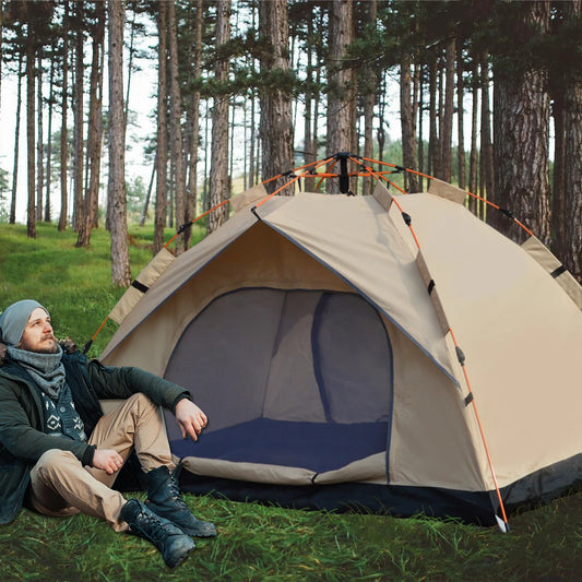 Outdoor Rainproof Automatic Quick-Opening Tent
