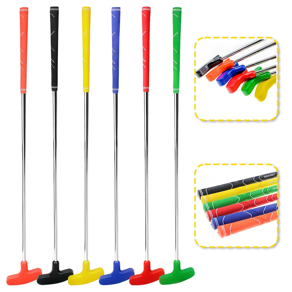 Mini Golf Putters with Rubber Putter Head & Steel Shaft