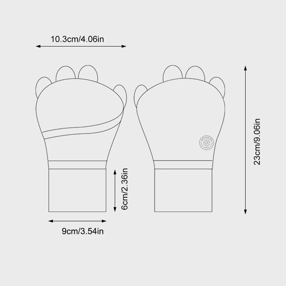 Women Sun Protector Golf Glove Hollow Palm Elastic