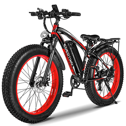 Adult Electric Bike 26" Fat Tire 1500W