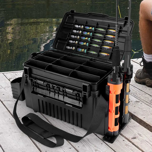 Double Layer Multi-function Large Fishing Box Organizer