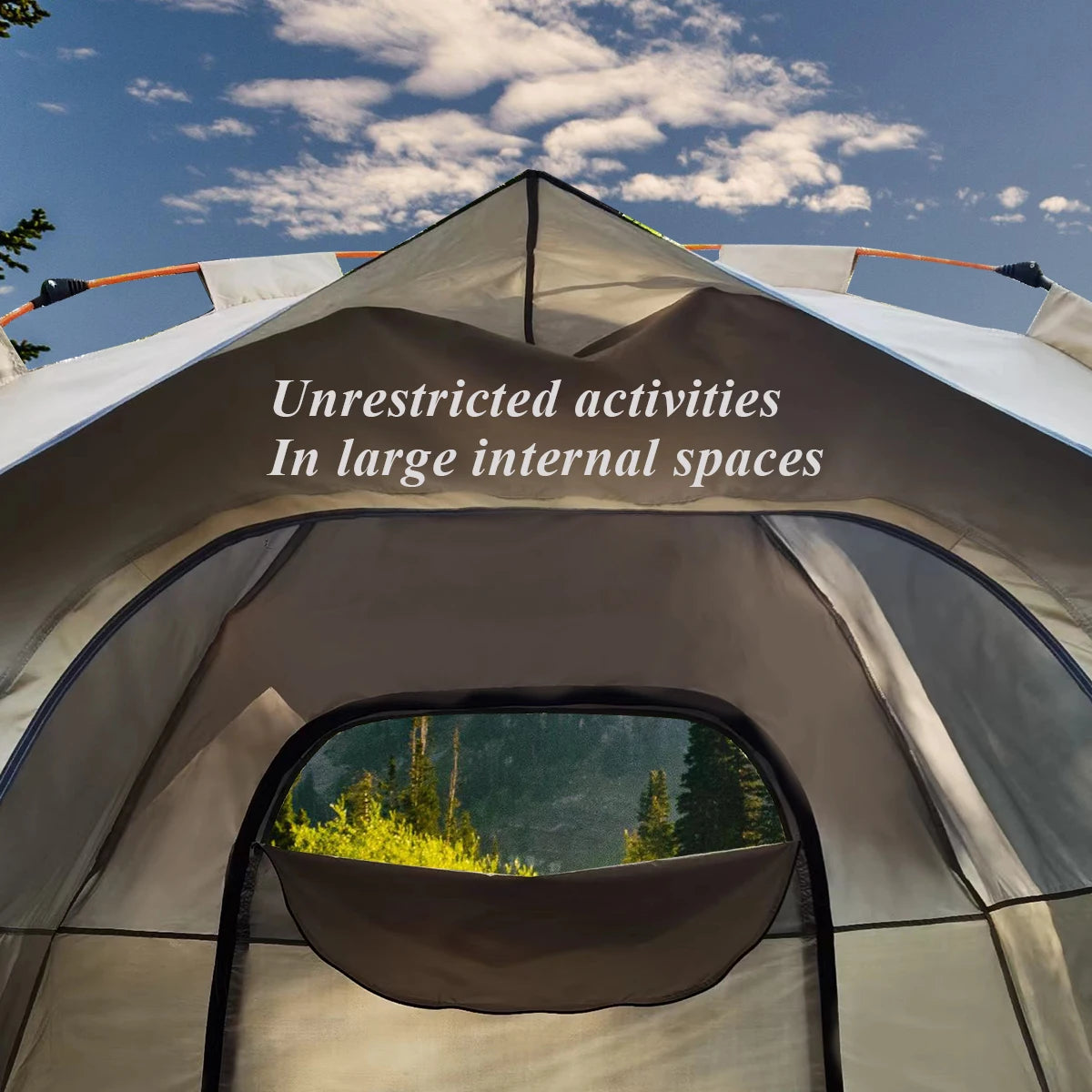 Outdoor Rainproof Automatic Quick-Opening Tent
